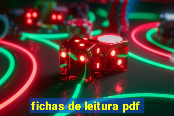 fichas de leitura pdf